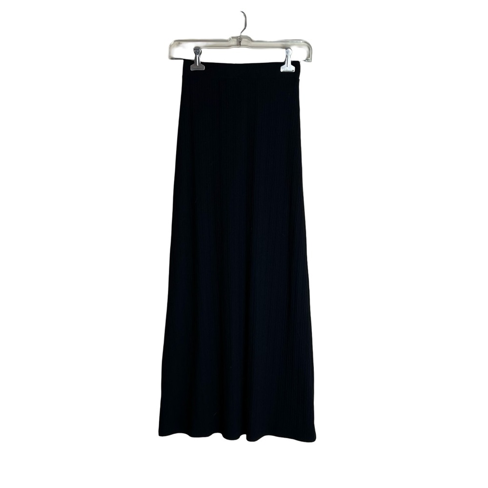 American eagle‎ black ribbed maxi skirt. Size small
